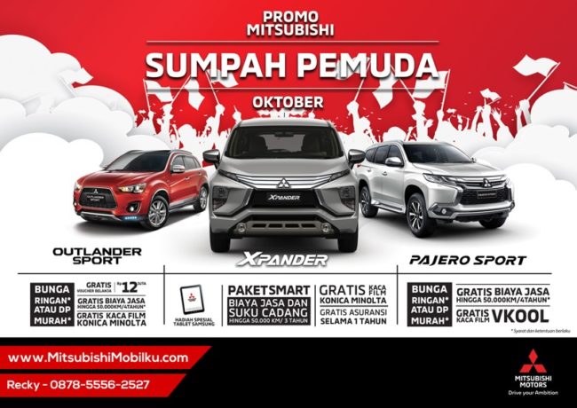 Promo Kredit Cicilan Ringan Mobil Mitsubishi Surabaya Oktober 2018 MitsubishiMobilku com