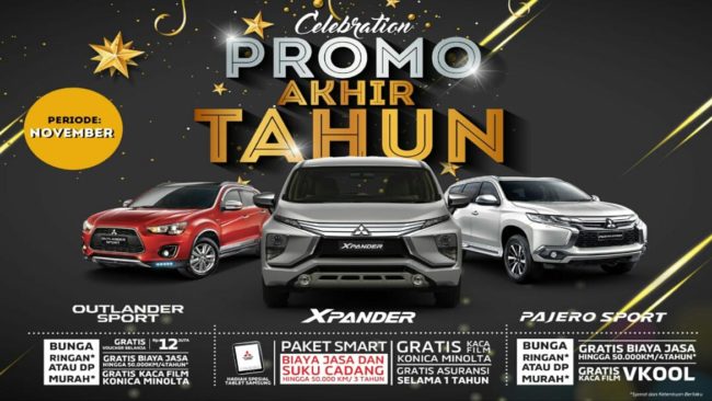 Promo Mobil Mitsubishi November 2018